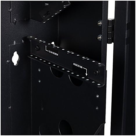 5U Vertical Wall Mount Enclosure Black K655491