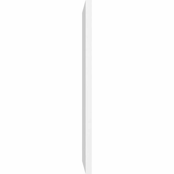Vertical Surface Mount PVC Gable Vent Y63096