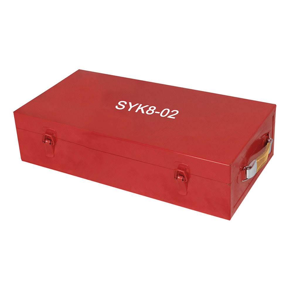 10 Ton 6 Die Hydraulic Knockout Punch Tool Kit with Case V666440