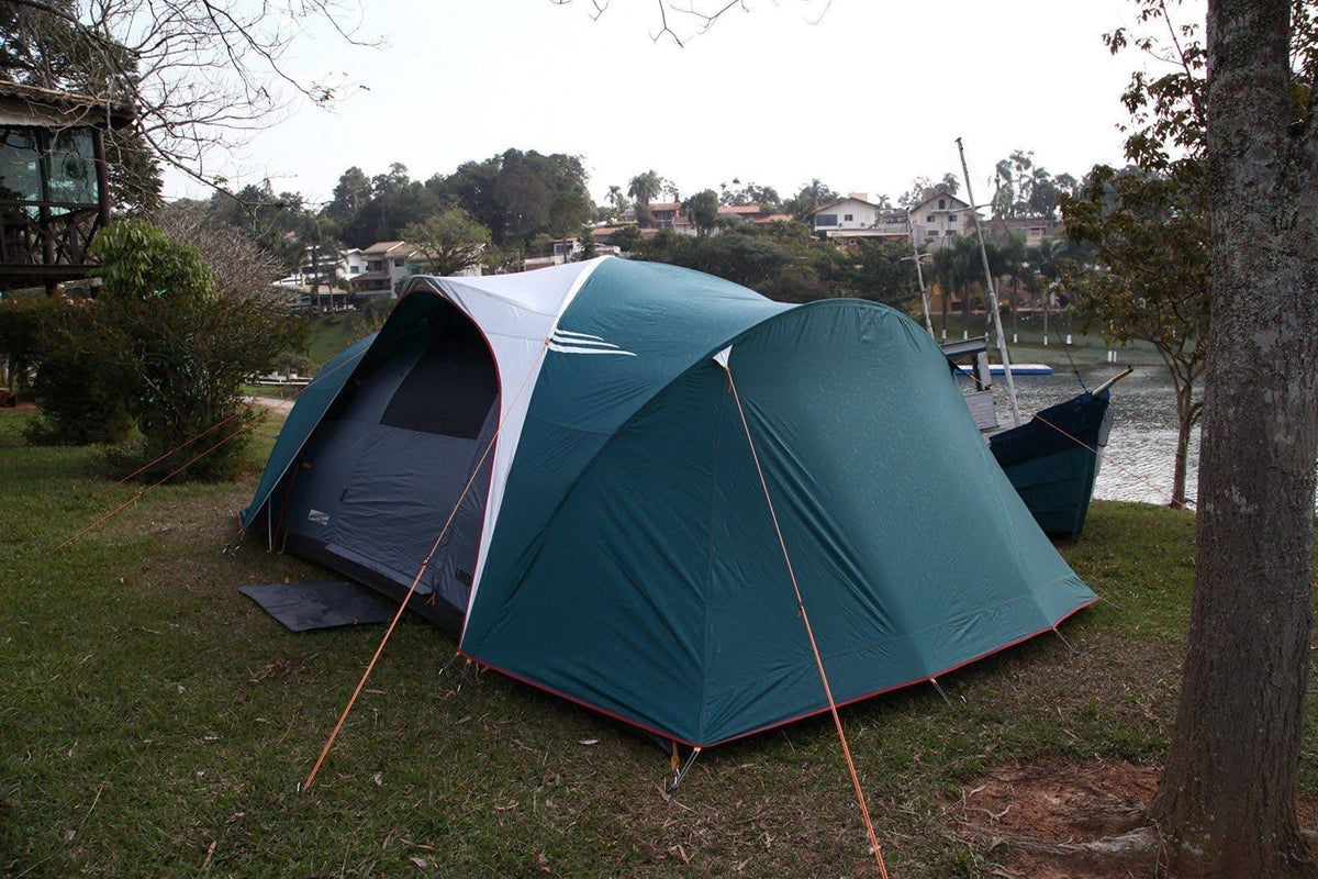 8 to 9 Person 10 by 15 Foot Waterproof Camping Tent Y236771