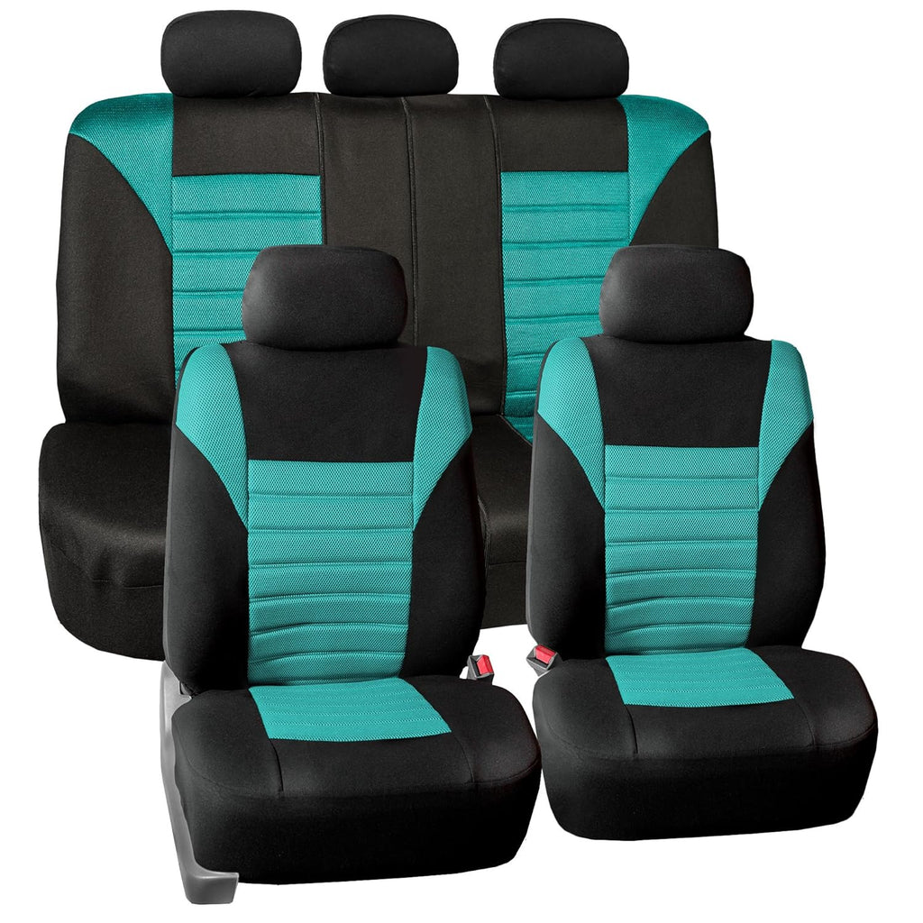 Pink 3D Air Mesh Seat Covers Full Set P314