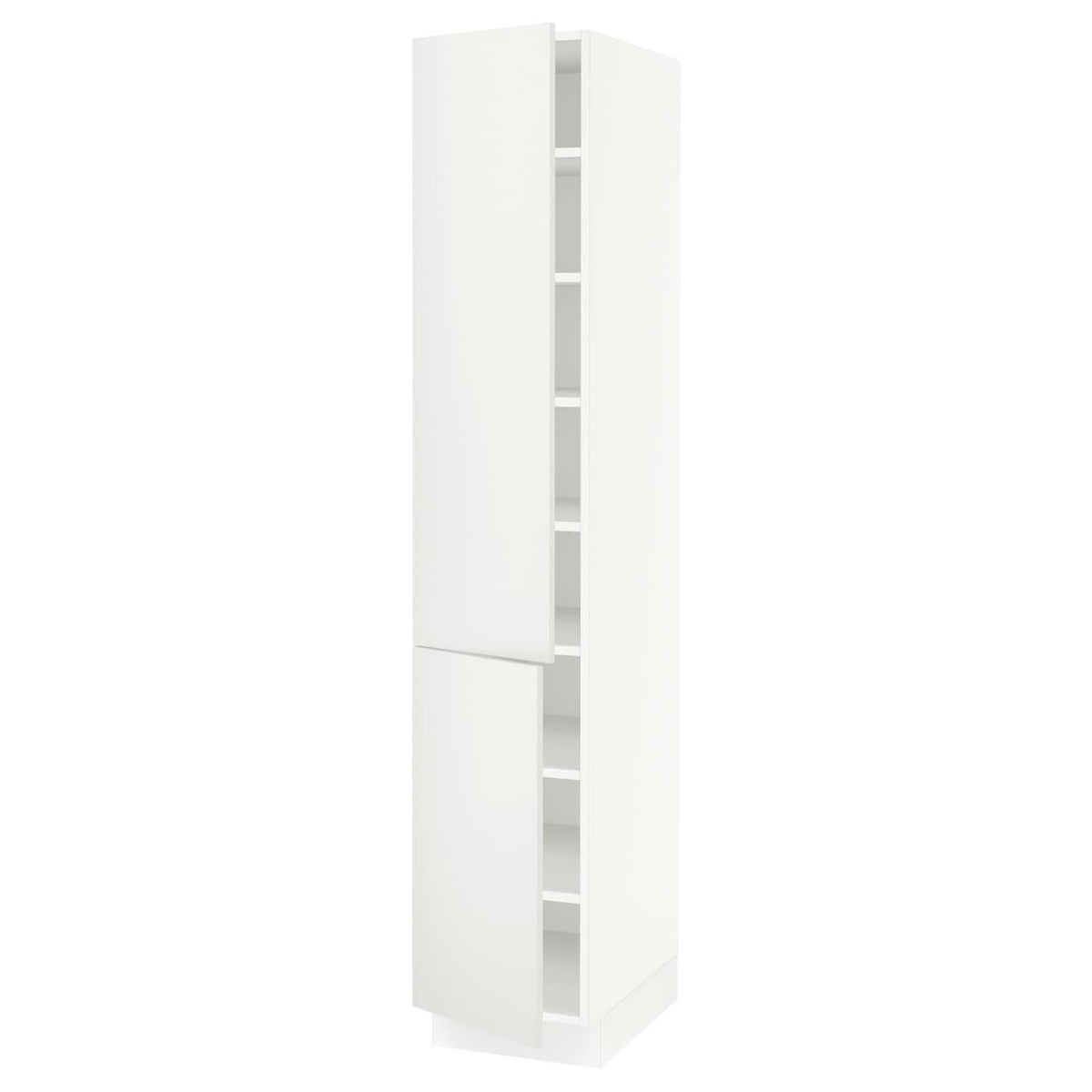 White High Cabinet with 2 Doors Z8231
