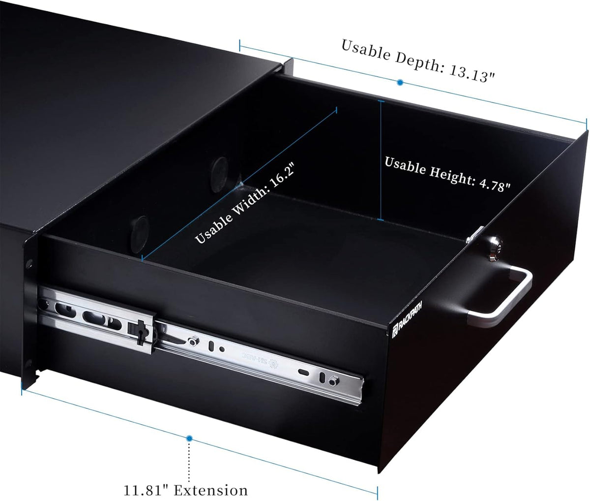 3U Rack Mount Drawer with Lock and Key I770