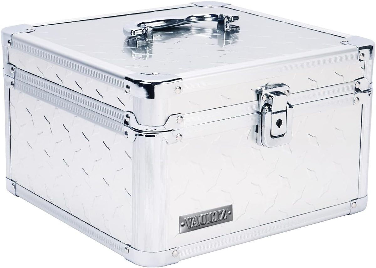Black Medium Locking Storage Case with Dividers U1703
