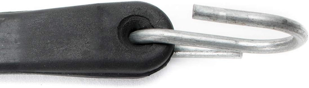 50 Pack 41" Natural Rubber Bungee Cord Tie-Downs with Metal S-Hooks X2245