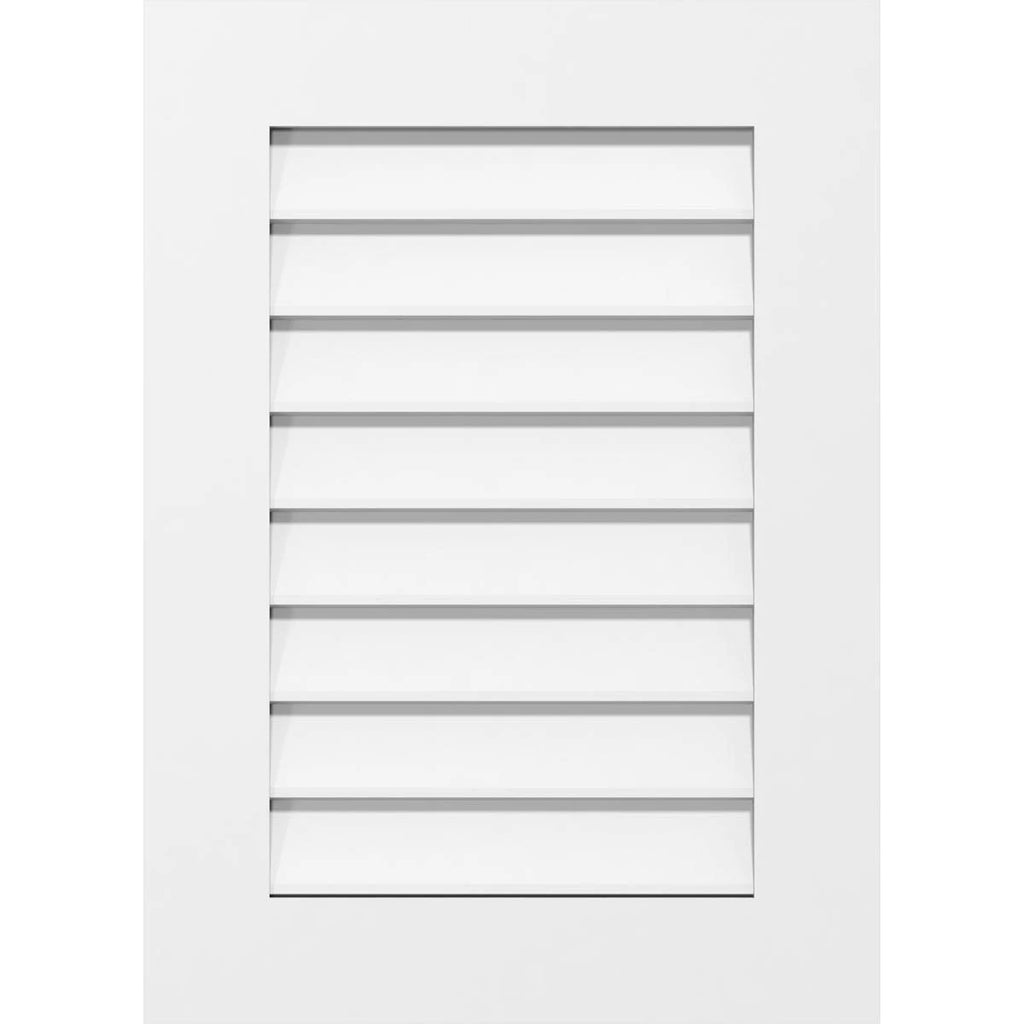 Vertical Surface Mount PVC Gable Vent Y63096