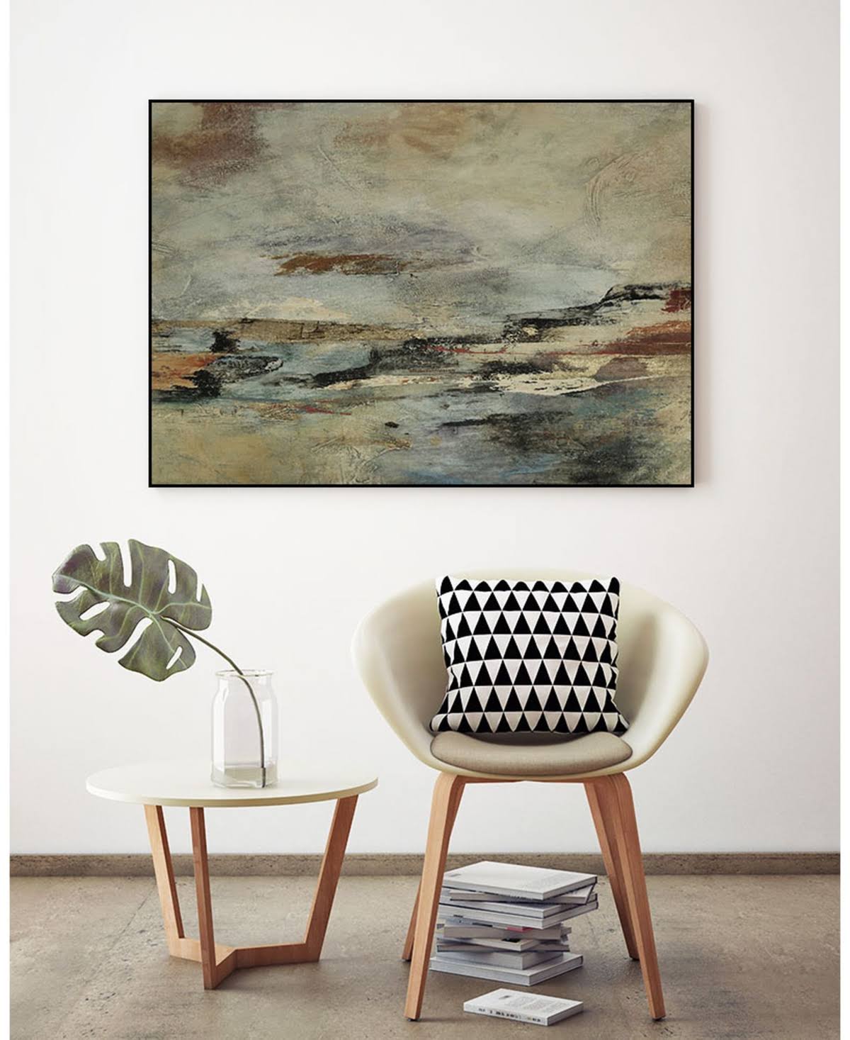 Framed Canvas J630476