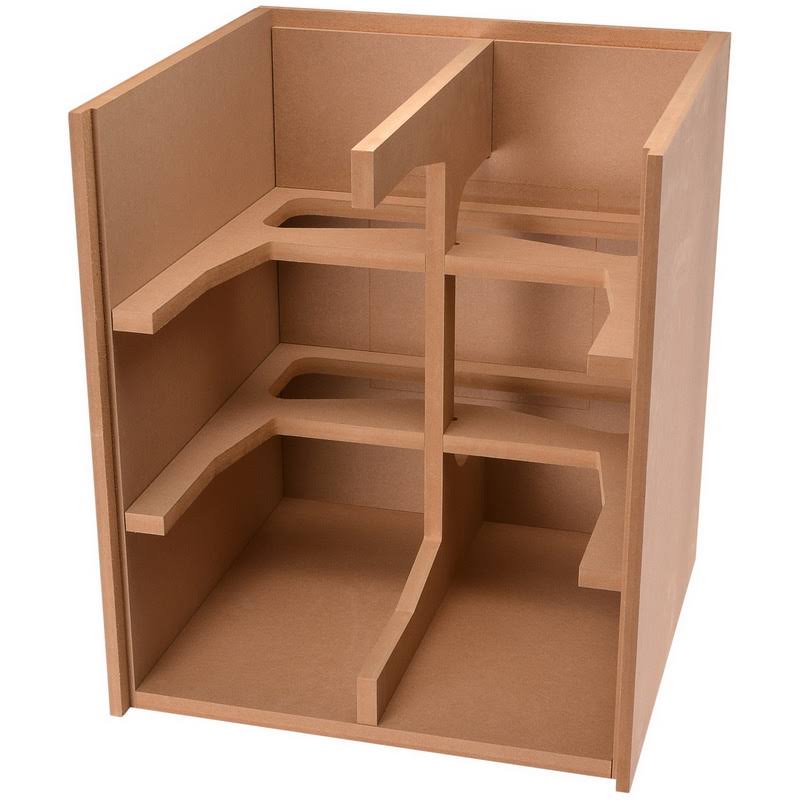 Knock-Down MDF 4.0 Cu. ft. Subwoofer Cabinet I974