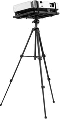 Folding Projector Tripod Stand with Tilting Tray and Carrying Case D8573