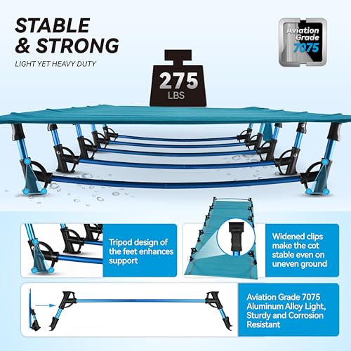 Ultralight Folding Camping Cot Bed P126875