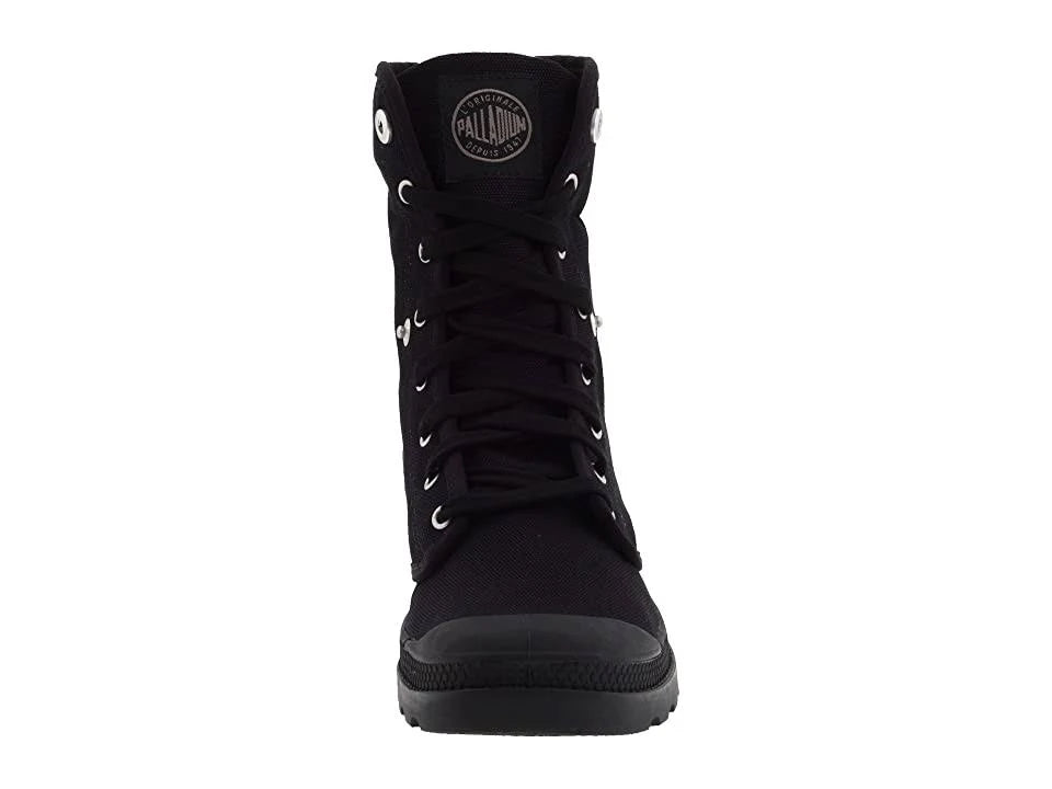 Black Canvas Boots A604337