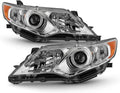 Chrome Housing Projector Headlights Assembly Replacement Left+Right E937