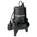 3/4 HP Cast Iron Sewage Pump with Tethered Switch R3428