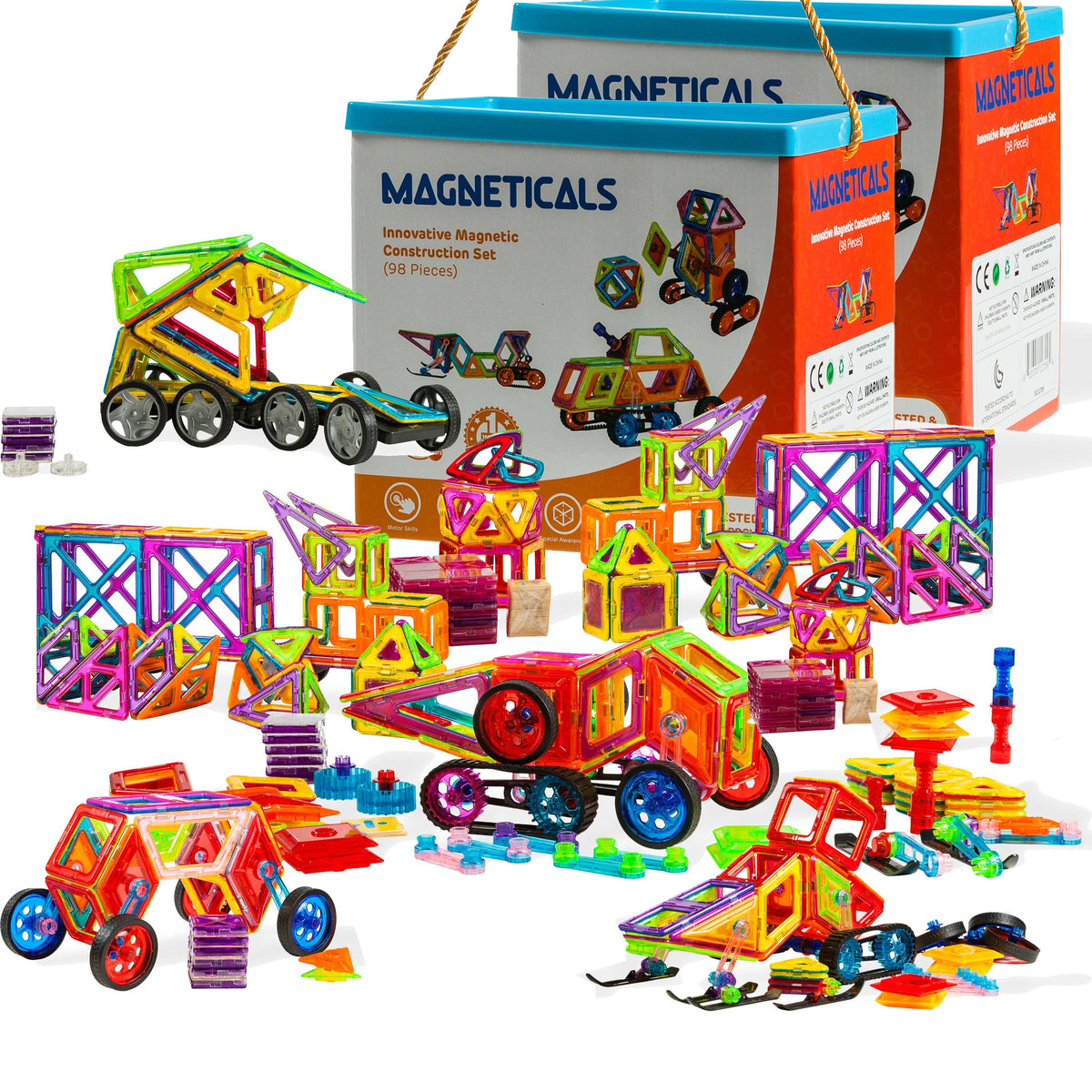 Magnet Toys Tile Set 196 Pieces E5755