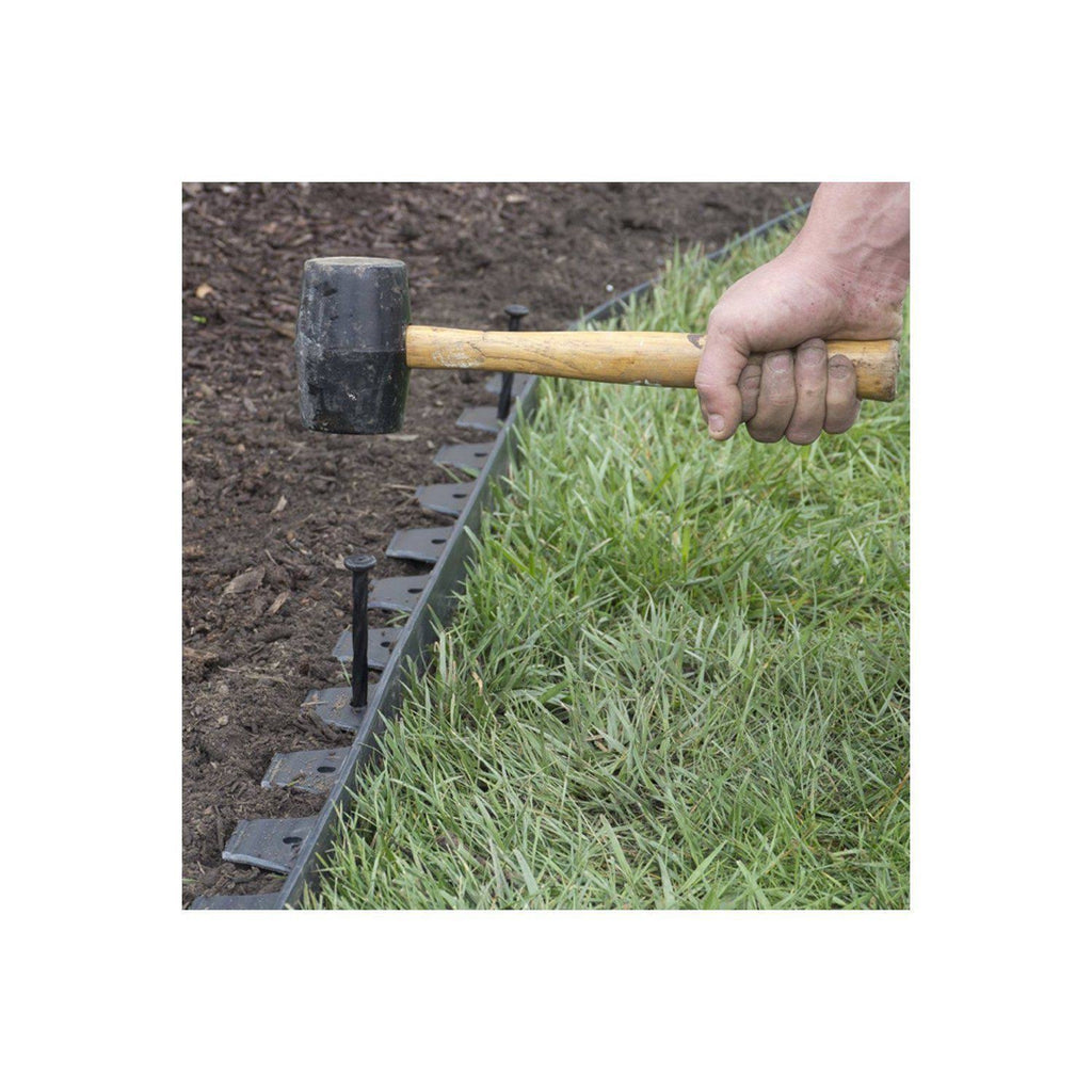 Plastic No-Dig Landscape Edging Kit 100-Feet P949