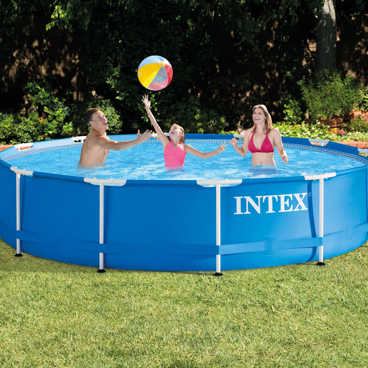 12 x 30 Metal Frame Swimming Pool with Filter Pump M741