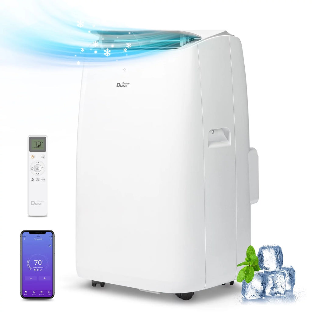 White Portable Air Conditioner, Dehumidifier, Fan F74950