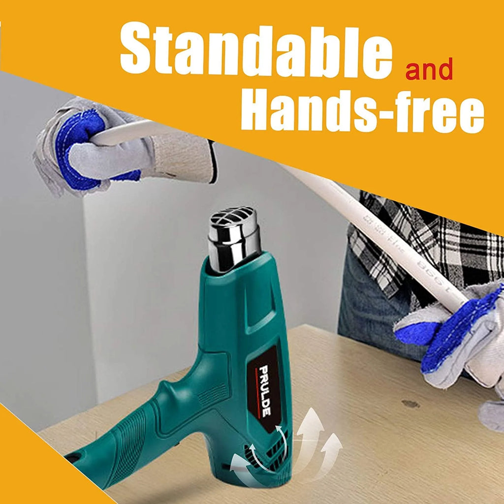Dual Temperature Settings Heat Gun Kit with 4 Nozzles T43267