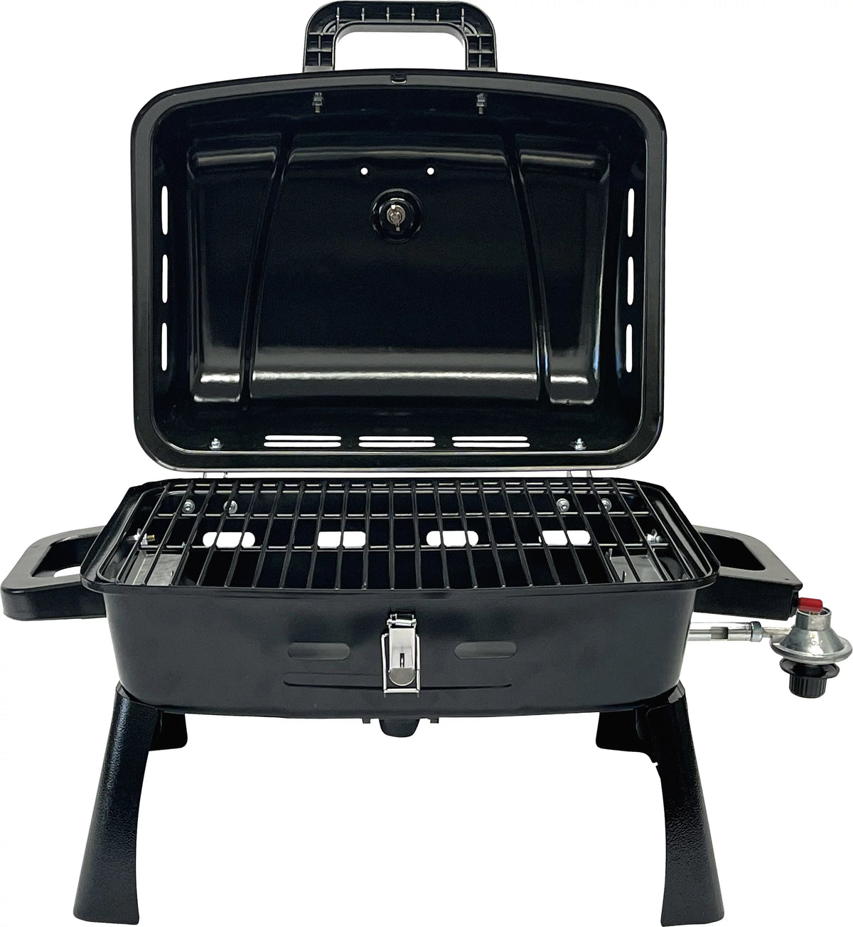 Portable 1 Burner Propane Grill with Griddle Plate C739