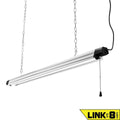 5500 Lumen 4 ft. Linkable LED Hanging Shop Light L33758