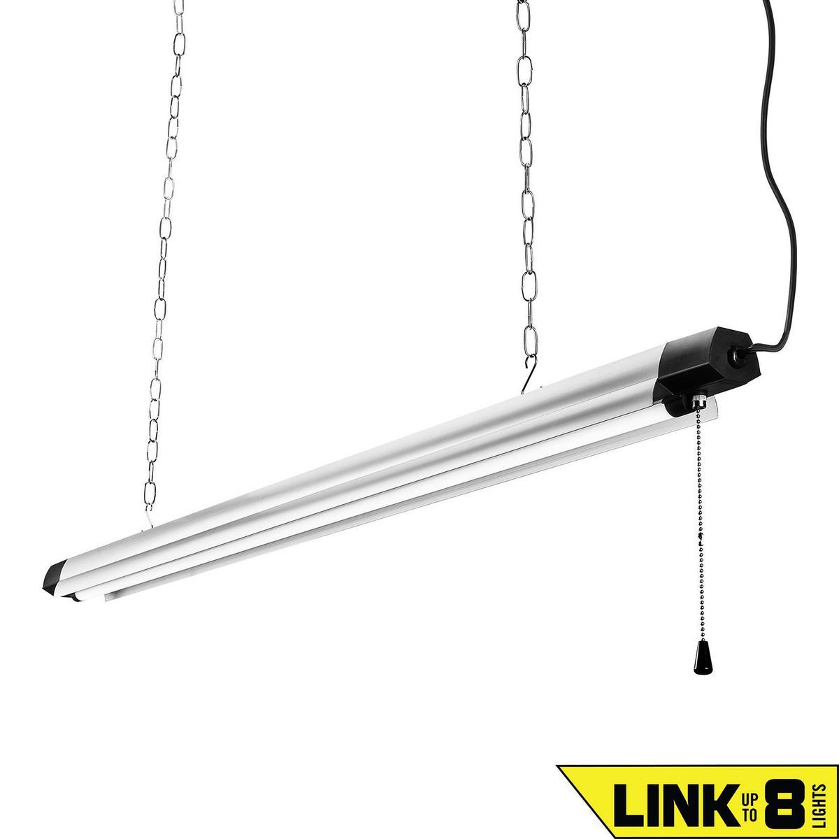 5500 Lumen 4 ft. Linkable LED Hanging Shop Light L33758