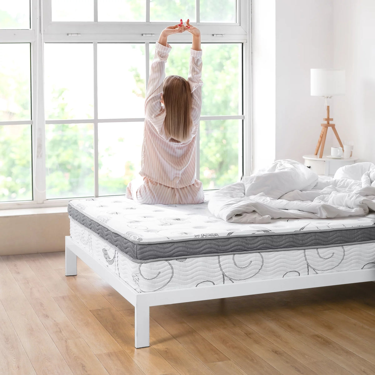 13'' Gel Hybrid Memory Foam Mattress J3406