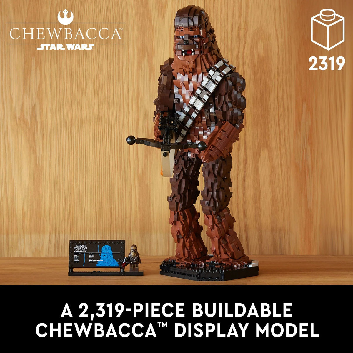 Buildable Chewbacca Collectible I93933
