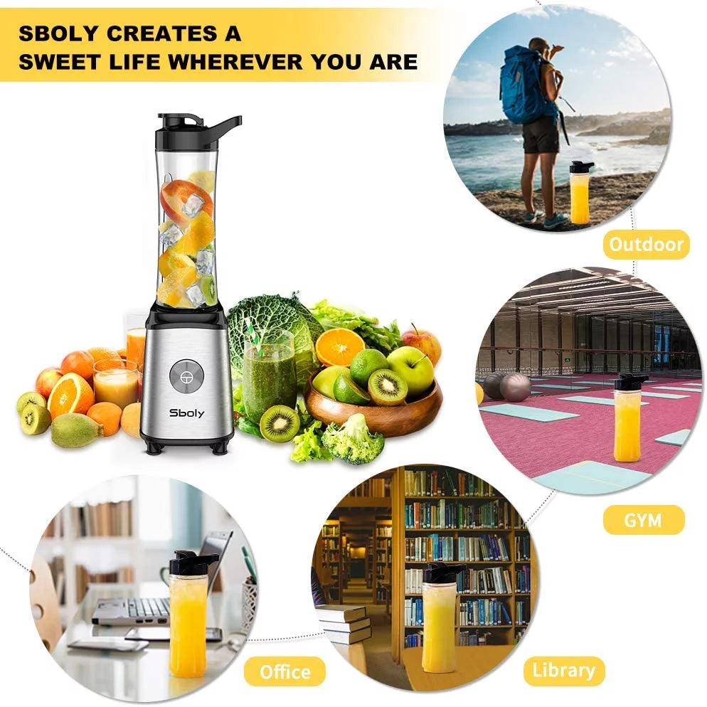 Single Serve Blender with 20Oz BPA-Free Cup E961747
