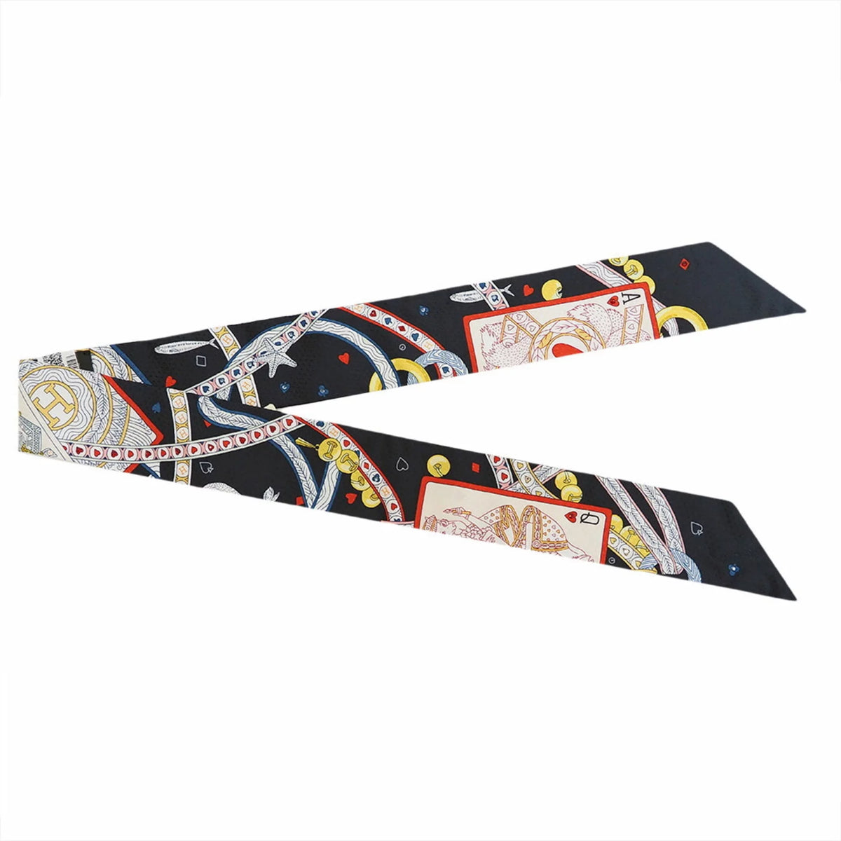 Black Ribbon Scarf Q43684