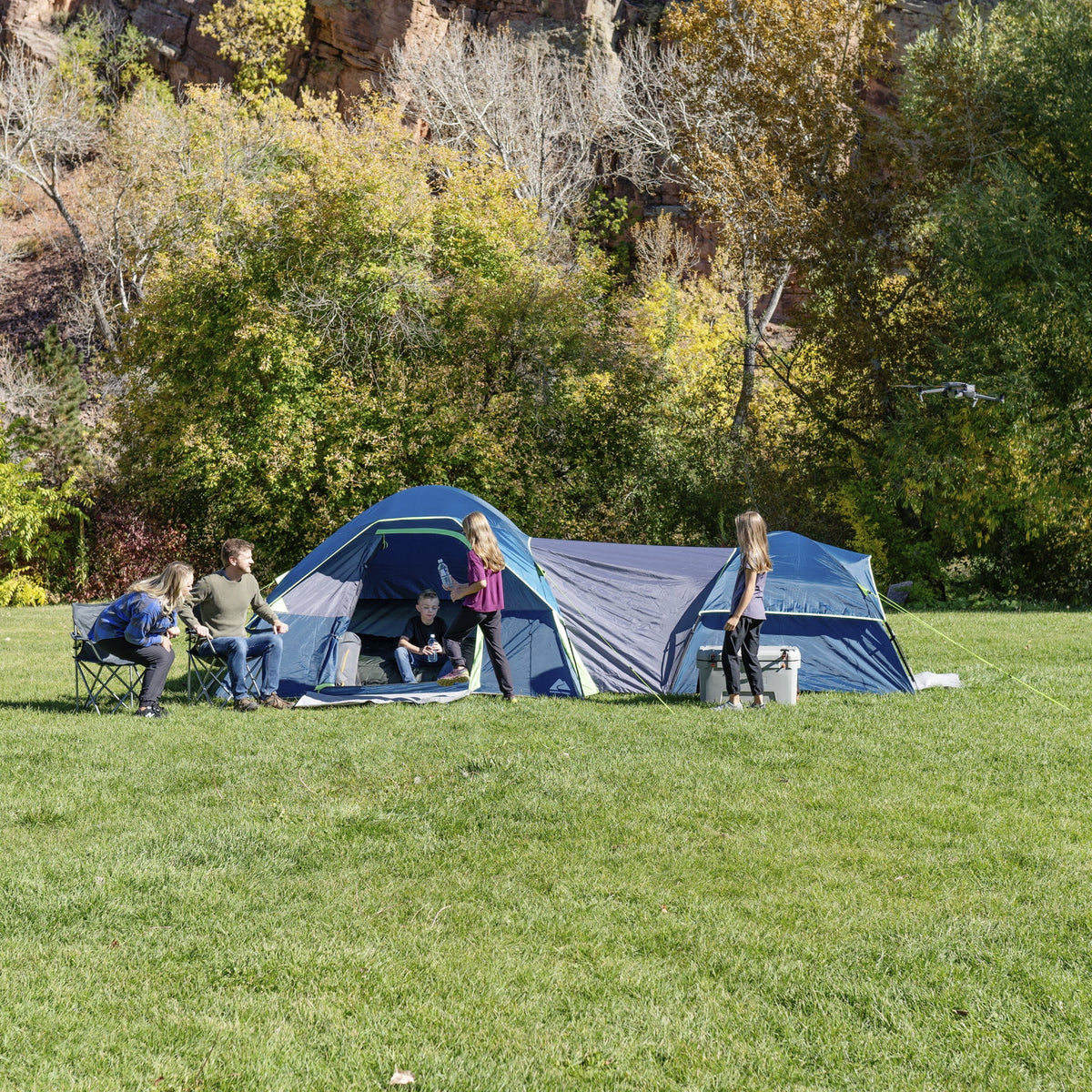 8 Person Dual Dome Tent D34757