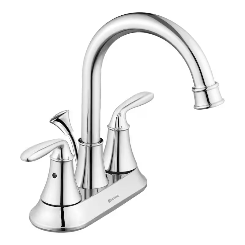 2-Handle High-Arc Bathroom Faucet in Chrome U821
