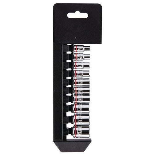 1/4 in. Drive SAE Chrome Socket Set, 10-Piece P2415