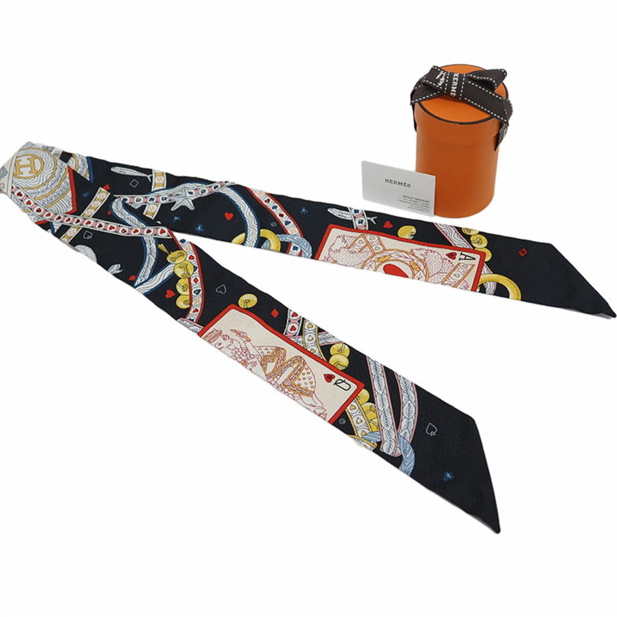 Black Ribbon Scarf Q43684