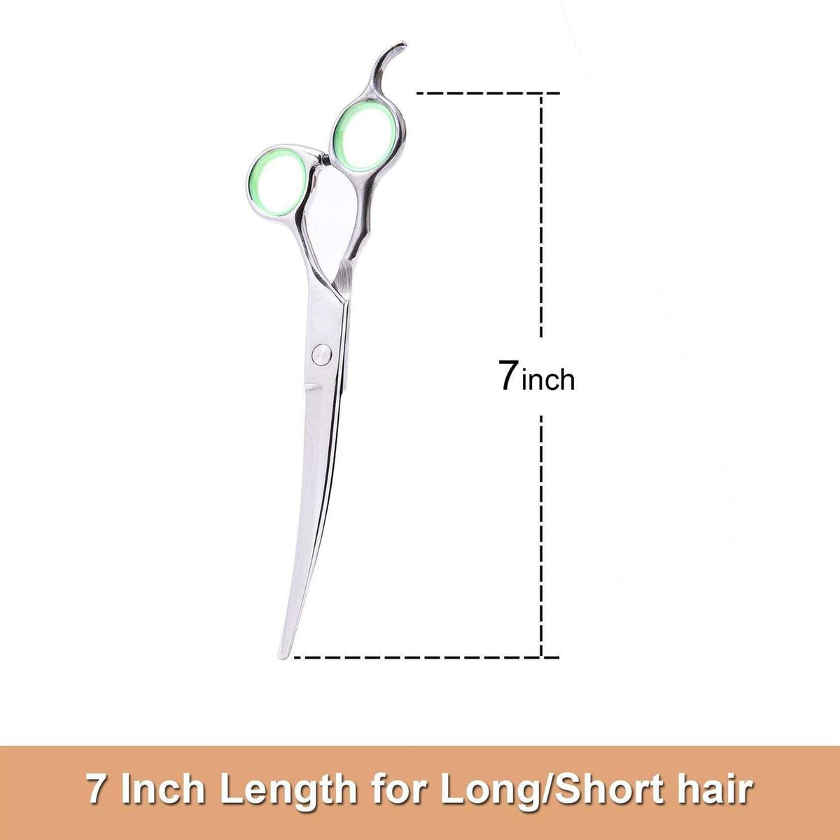 Pet Grooming Scissors with Round Blunt Tip H4081