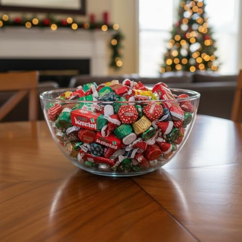 Assorted Christmas Chocolate Variety Pack 5lb Bulk Individually Wrapped I3505