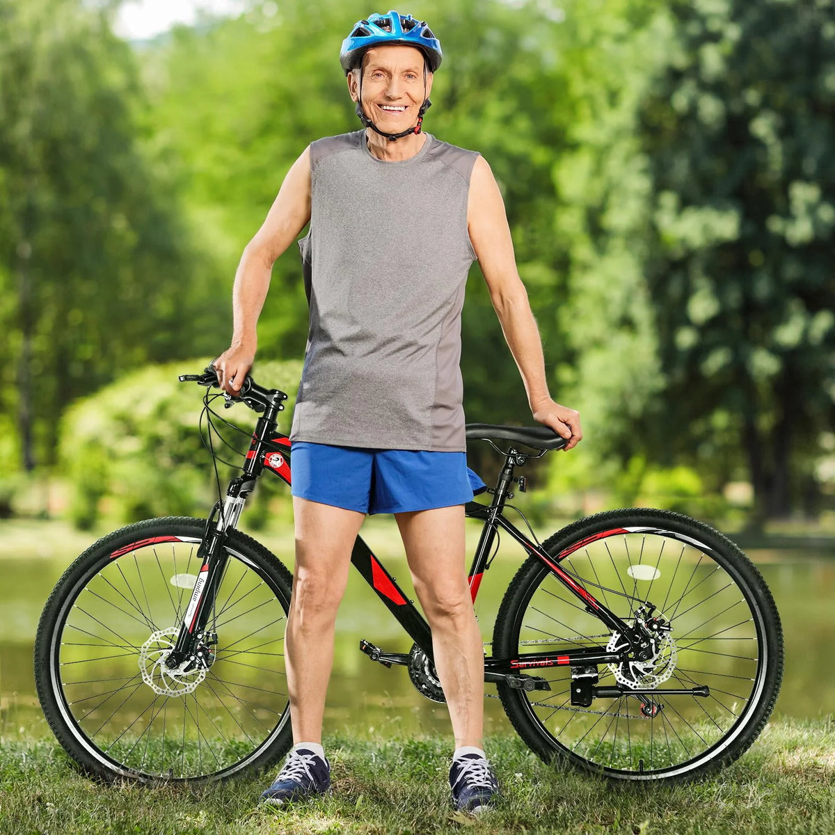Lightweight 21-Speed Mountain Bike P860