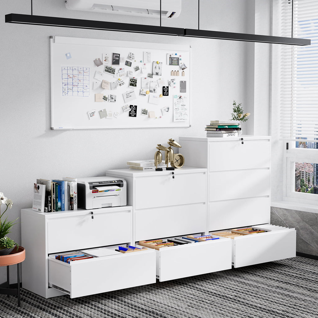 4 Drawer Metal File Cabinet with Lock D83771