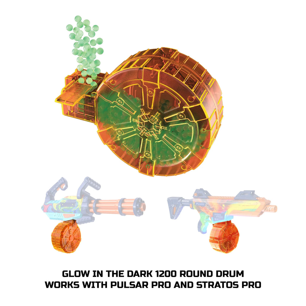 Gel Bead Blaster with Glow-in-the-Dark Rotating Barrel X203641