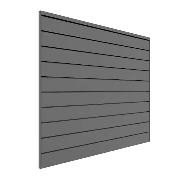 PVC Slat Wall Panel in Light Gray V468