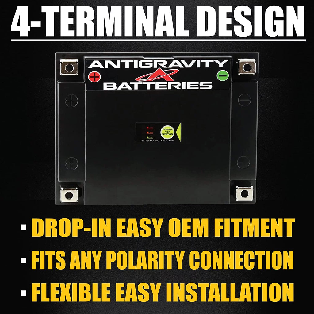 Heavy Duty High Performance Lithium Motorcycle Battery S9686