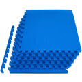 Blue 3/4-in Exercise Puzzle Mat 6 Tiles B35672