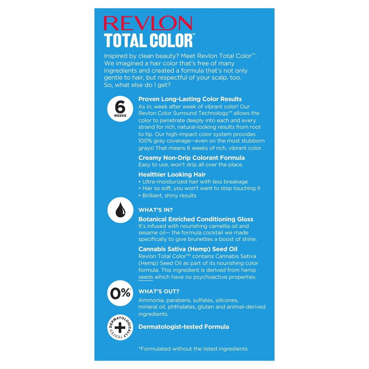 Permanent Hair Color, 100% Gray Coverage, 535 Medium Golden Mahogany, 5.94 fl oz W348655