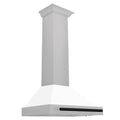 30 Inch Stainless Steel Range Hood with White Matte Shell F620