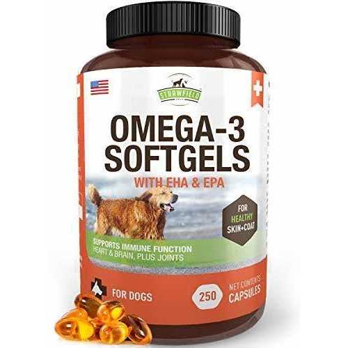 Omega-3 Fish Oil Softgels for Dogs 180 Count W4127