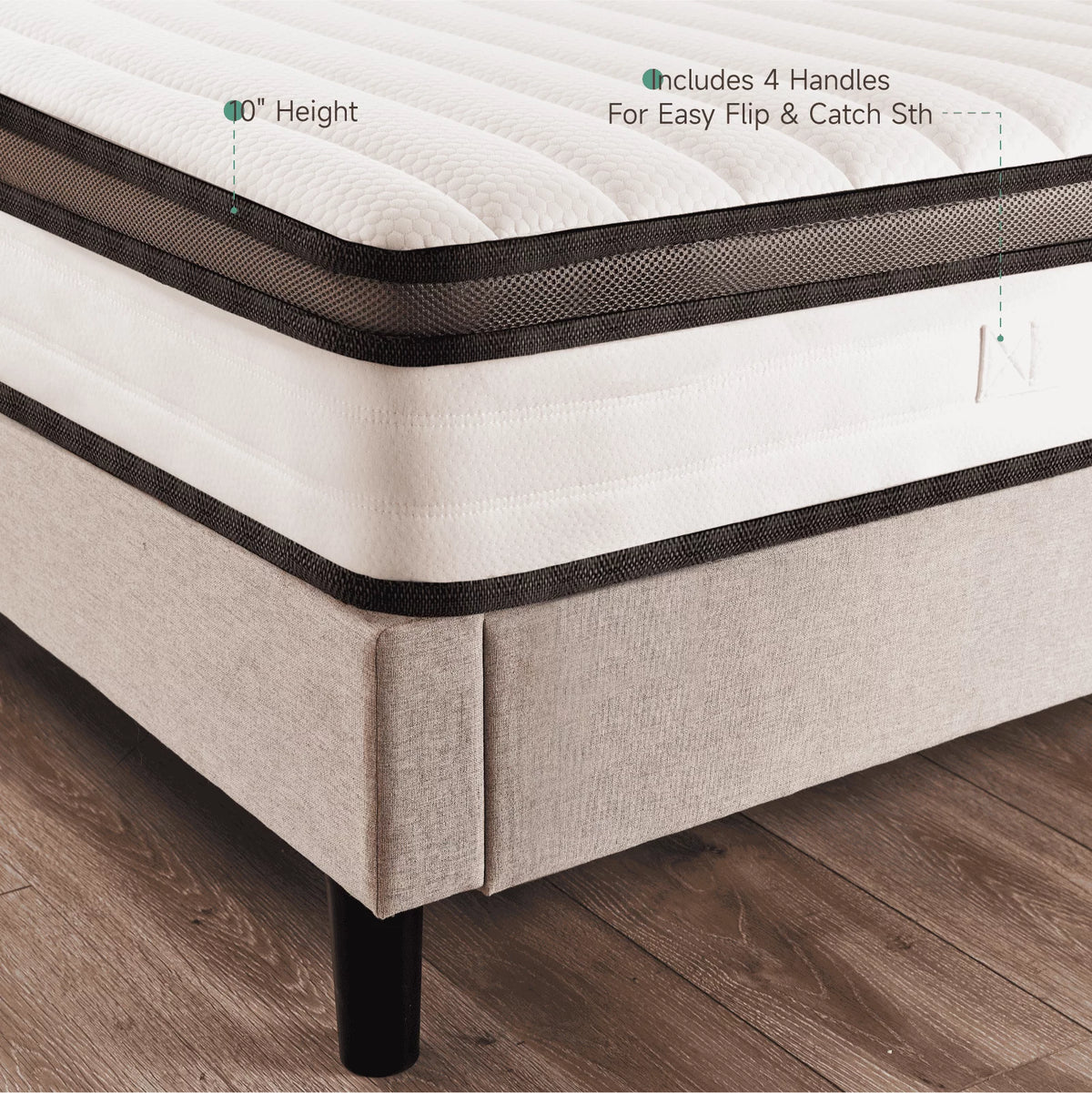 Gel Memory Foam Hybrid Mattress Full Size E728