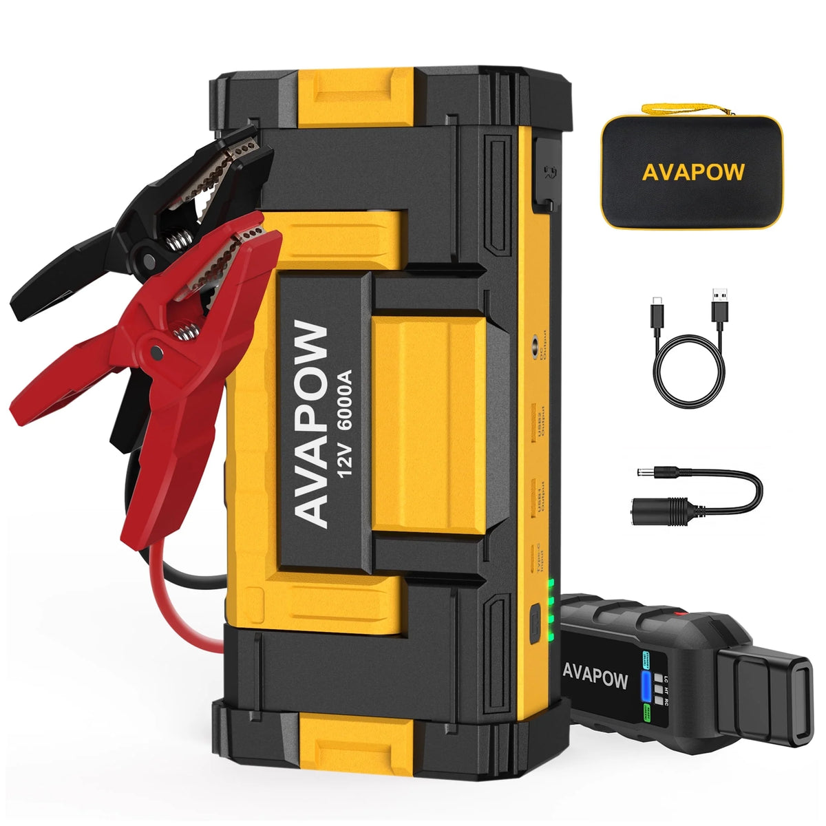 6000A Car Battery Jump Starter K207
