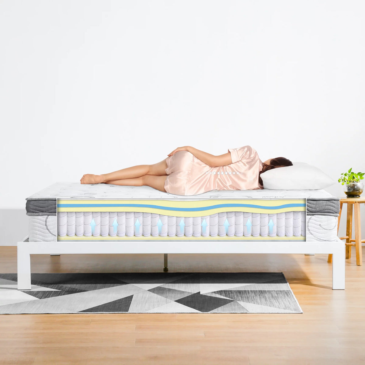 13'' Gel Hybrid Memory Foam Mattress J3406