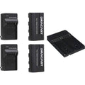 2x NP-F 2200mAh Batteries and 2 Charger Kit I454