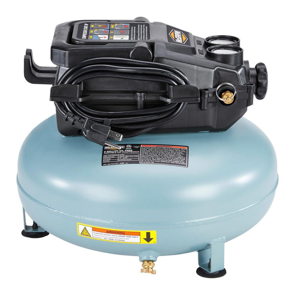 3 Gallon 110 PSI Pancake Air Compressor U30305