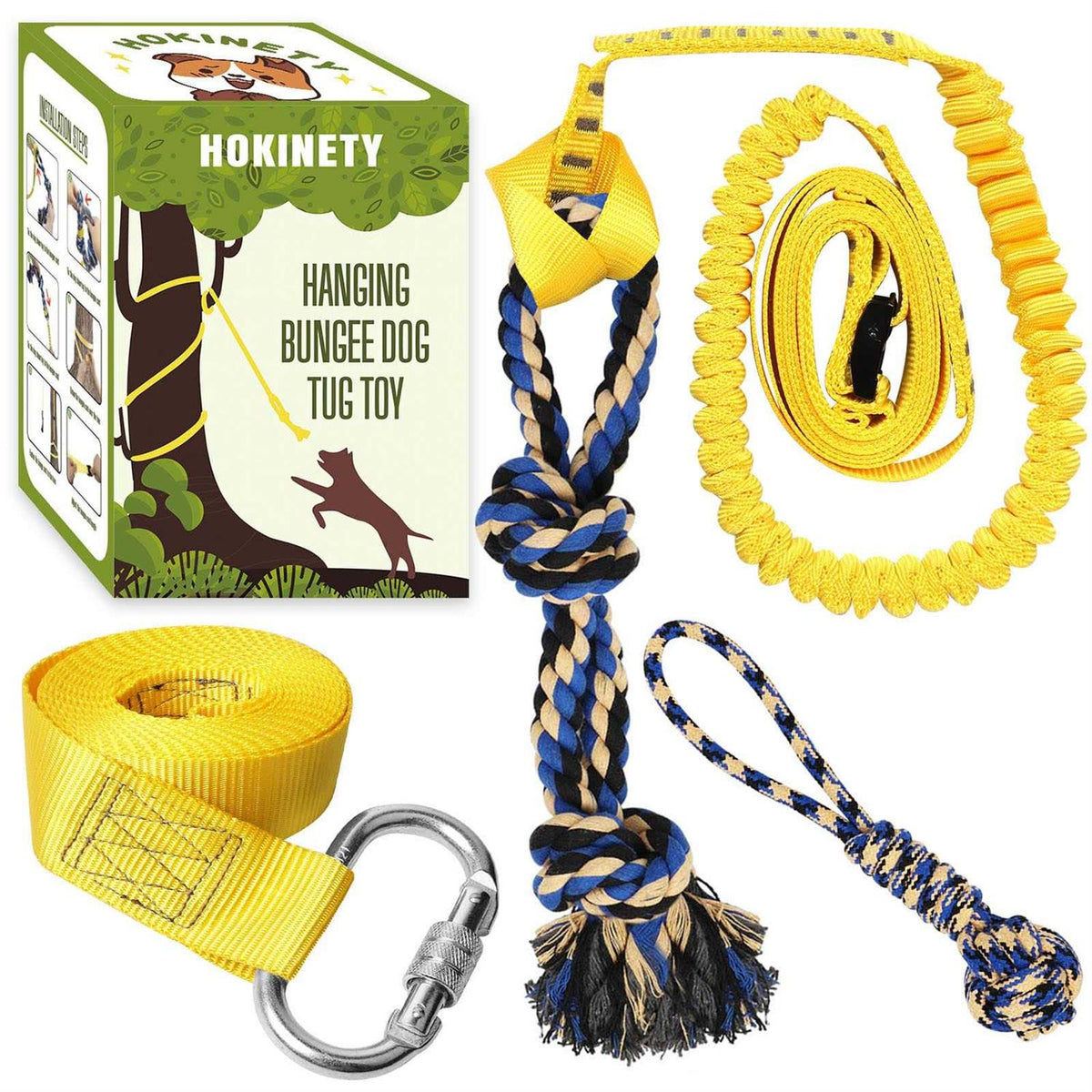 Dog Hanging Bungee Tug Toy U6593
